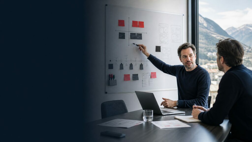 Copertina articolo: Sito web per PMI: come definire obiettivi misurabili prima di rifare la home page
